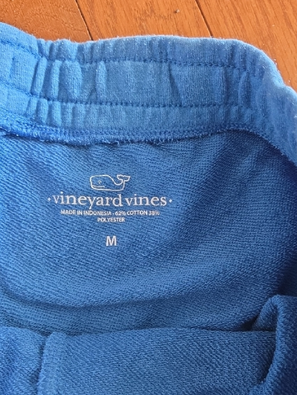 Vineyard Vines Men's Sky Blue Athletic Drawstring Shorts - Picture 2 of 3